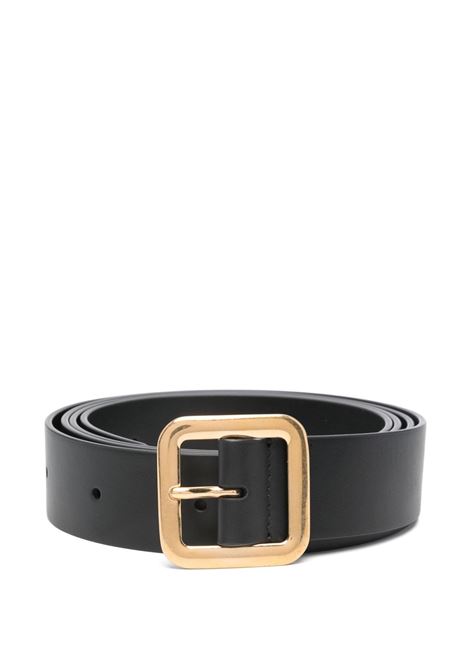 Cintura in pelle in nero Jil sander - donna